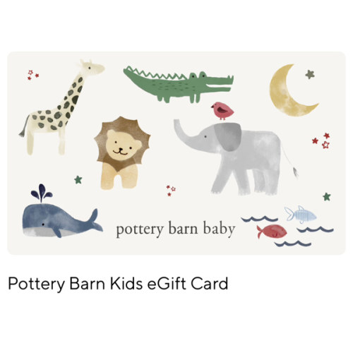 E Gift Card – The Perfect Gift for Any Occasion | Pottery Barn Kids