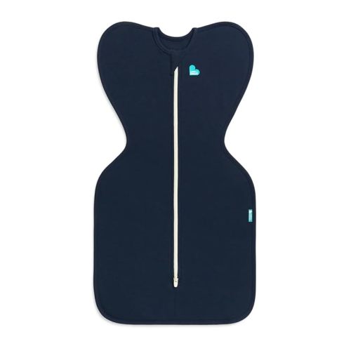 Love to Dream Swaddle UP, Baby Sleep Sack, Self-Soothing Swaddles for Newborns, Get Longer Sleep, Snug Fit Helps Calm Startle Reflex, New Born Essentials for Baby, 1.0 TOG, 13-19 lbs, Navy