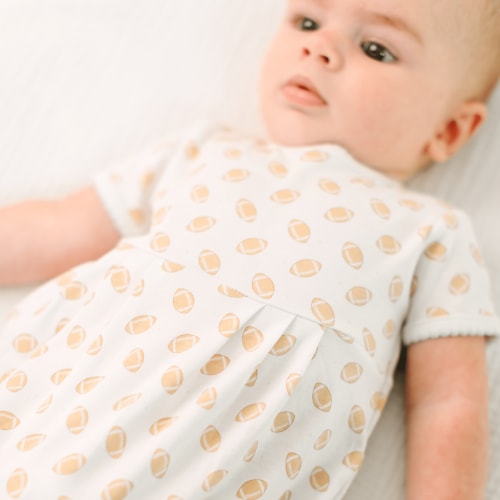 Touchdown Cutie Print Bubble - Light Blue