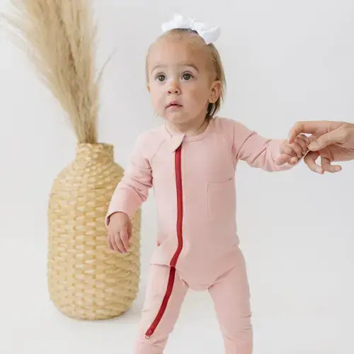 0-3 M Zip Romper – Our Little Treasures