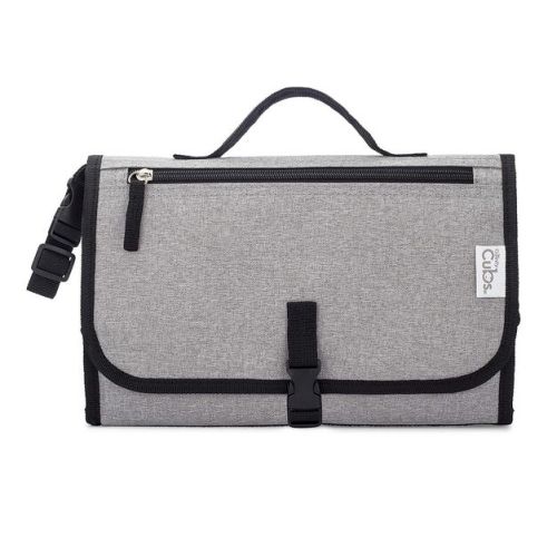 Changing Pad Portable for Baby and Toddler by Comfy Cubs - Solid Grey