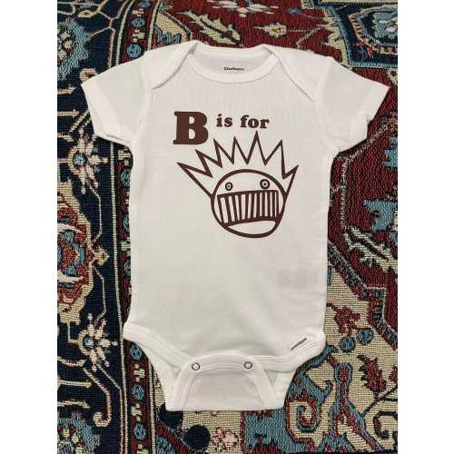 B is for Boognish, Ween baby bodysuit