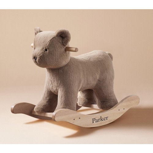 Bear Critter Plush Nursery Rocker
