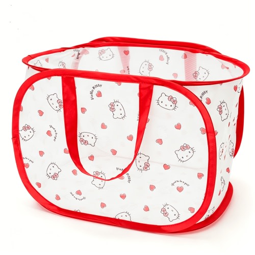 Temu - Hello Kitty Pop-Up Laundry Basket