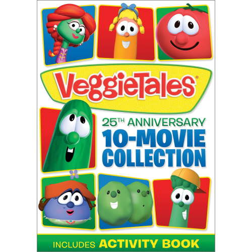 Veggie Tales 10-Movie Collection (25th Anniversary Edition) (DVD), Family, Universal
