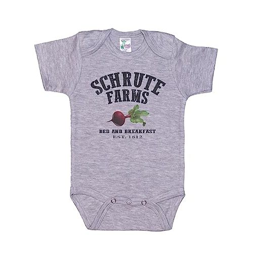 Ebenezer Fire The Office Onesie/Schrute Farms/Baby Dwight Outfit/Sublimated Design/Unisex Bodysuit