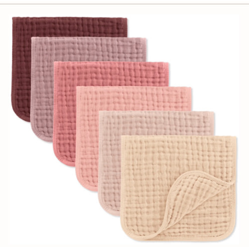 Muslin Burp Cloths in Multi Girl – Comfy Cubs