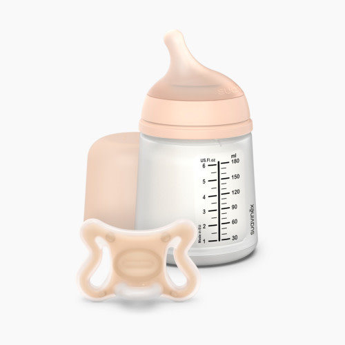 Suavinex Zero Zero Newborn Starter Set - Fair, 2-Piece Set