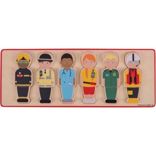 People Who Help Us Puzzle - Bigjigs Toys | Maisonette