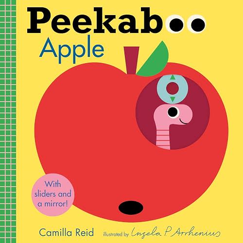 Peekaboo: Apple: (An Interactive Board Book for Babies & Toddlers with Mirror & Sliders to Push, Pull, or Turn. Cute Artwork Includes a Baby, Butterfly, Dog, Duck, & More.) (Peekaboo You)