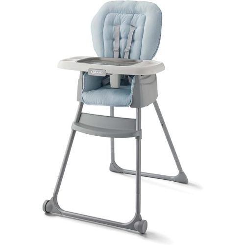 Graco Made2Grow 5-in-1 Convertible Highchair Adjustable Baby to Toddler Seat, Hudson