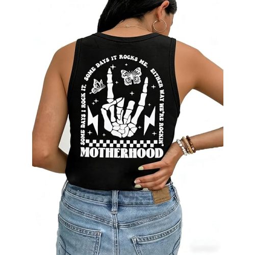 UNIQUEONE Nursing Tank Tops Maternity Breastfeeding Shirts Hidden Zip Nursing Sleeveless Causal Loose Postpartum Clothes