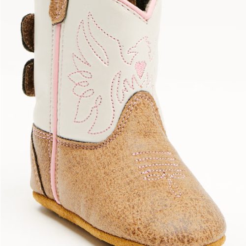 Boot Barn Infant Girls' Skyler Poppet Booties - Round Toe