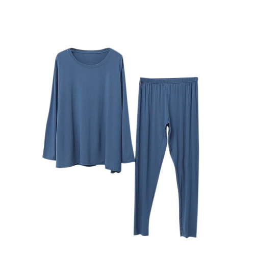 Bovxnpu Womens Plus Size Pajama Sets, 2 Piece Loungewear For Women, Women's Maternity Clothing Postpartum Pajamas Adjustable Drawstring Long Sleeved Round Neck Set XL