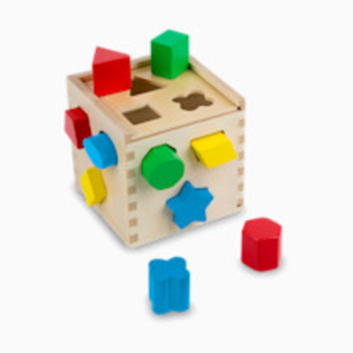 Melissa & Doug Shape Sorting Cube Classic Toy