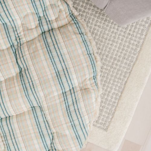 Charlie Farmhouse Quilted Baby Play Mat - Crane Baby