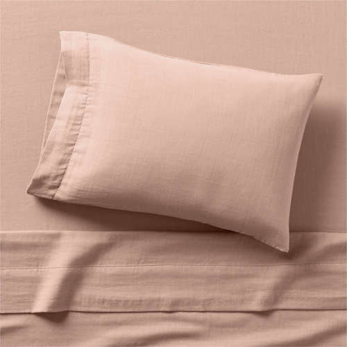 Supersoft Violet Rose 100% Organic Cotton Gauze Toddler Sheet Set