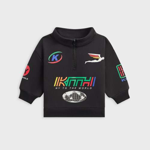 Kith Baby Multi Logo Hunter Pullover - Black