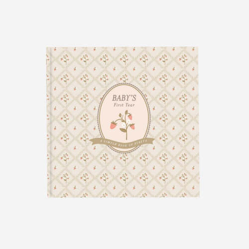 Cottage Garden Baby Memory Book