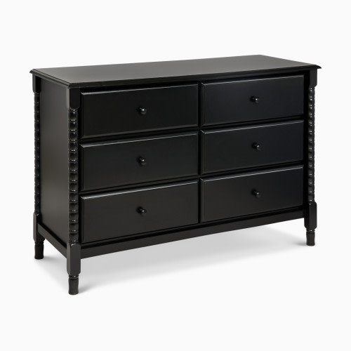 daVinci Jenny Lind Spindle 6-Drawer Dresser - Ebony