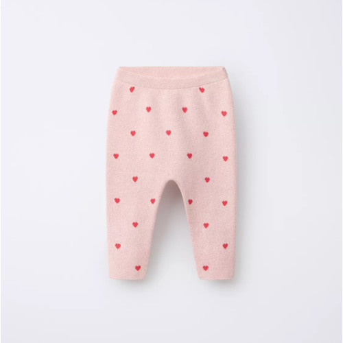 KNIT HEART PANTS - Pink | ZARA United States