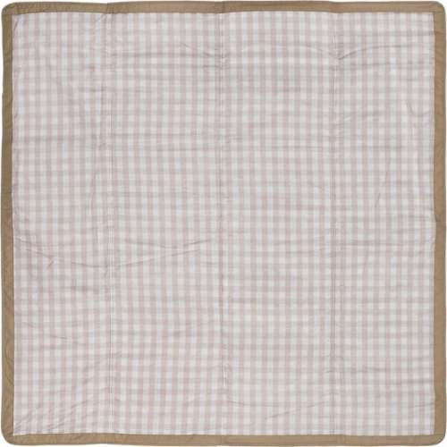 Outdoor Blanket, Beige Buffalo Check - Little Unicorn | Maisonette
