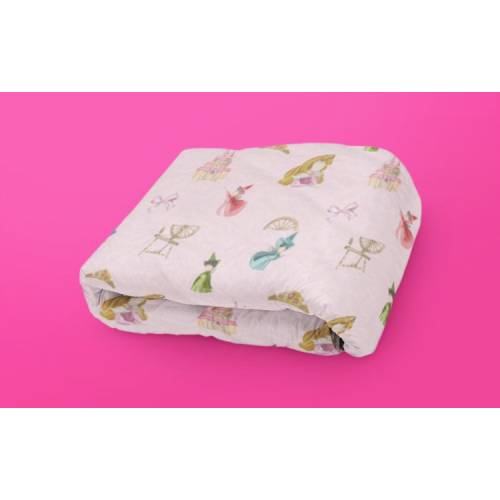 Soft Pink Children Blanket Sleeping Beauty Princess Character Blanket Baby Toddler Twin Size Blanket Kid Aurora Themed Princess Blanket