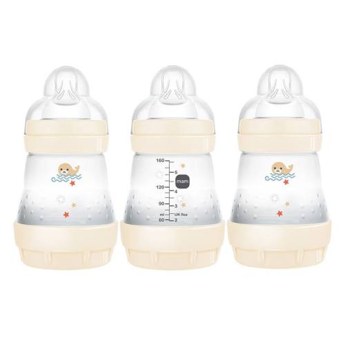 MAM Easy Start Anti-Colic 3 Pack 5oz Baby Bottle