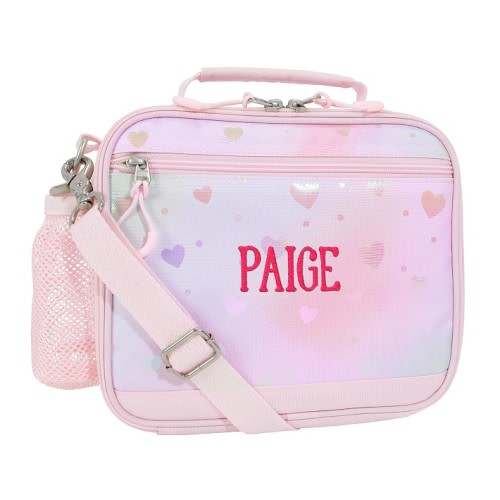 Dreamy Foil Hearts Adaptive Lunch Box | Pottery Barn Kids