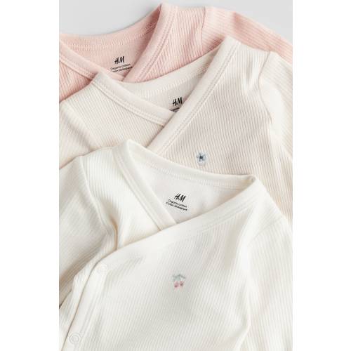 3-PACK WRAPOVER BODYSUITS