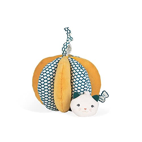 Kaloo - Stimuli - My First Gripping Ball with Vibrating Function - Washable Fabric - 0 Months + - K971601