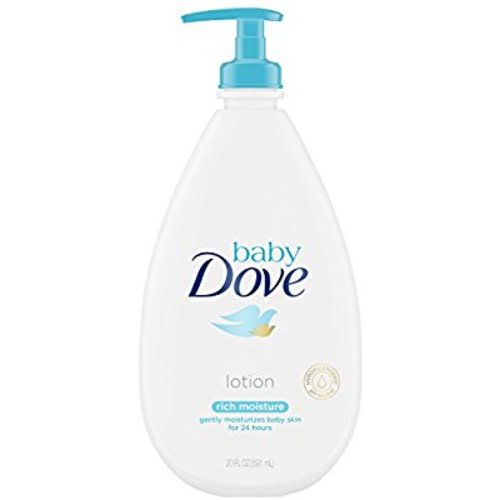 Baby Dove Lotion, Rich Moisture, 20 oz - 20 Oz, (Count of 2)