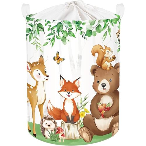 Animal Baby Laundry Basket Large Kids Toy Box Empty Gifts Bag