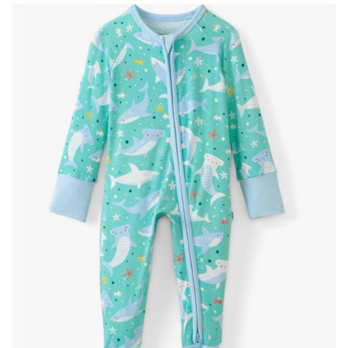 Little Sleepies Pajamas for Baby Boys & Girls, Viscose from Bamboo Baby Pajamas, Preemie & Newborn Sleepers, 2-Way Zipper PJs