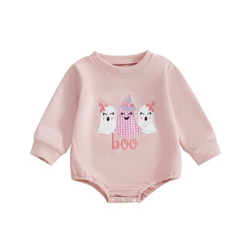 Halloween Baby Girl Outfit Velvet Ruffle Mushroom Bubble Romper | Long Sleeve Warm Bodysuit, Newborn Halloween Outfit, Infant Mushroom Clothes, Fall Toddler Winter Outfits, Baby One Piece
