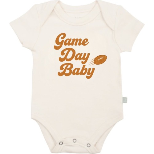 Organic Cotton Graphic Bodysuit | Game Day Baby