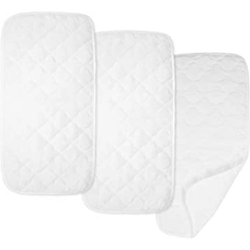 TL Care Ultra Soft Quilted Waterproof Changing Table Pad Liners, 11.5" x 23" 3Count