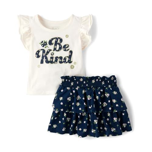 The Children's Place Baby Girls' And Toddler 2 Piece Outfit