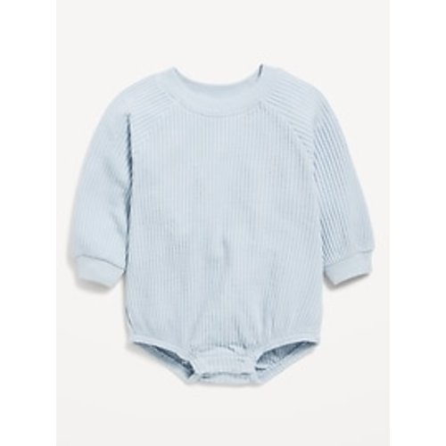 Long-Sleeve Fleece One-Piece Romper for Baby | Old Navy