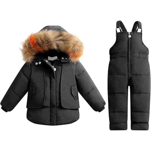 Toddler Snow Suit Baby Snowsuit Winter Coat Ski Bibs Pants Jacket