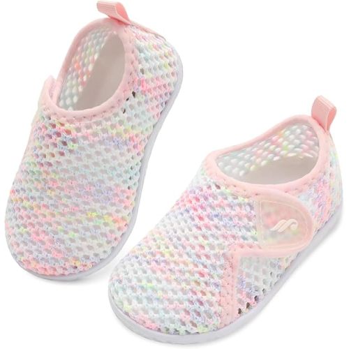 JIASUQI Baby Boys Girls Barefoot Swim Pool Water Shoes Beach Walking Sandals Athletic Sneakers