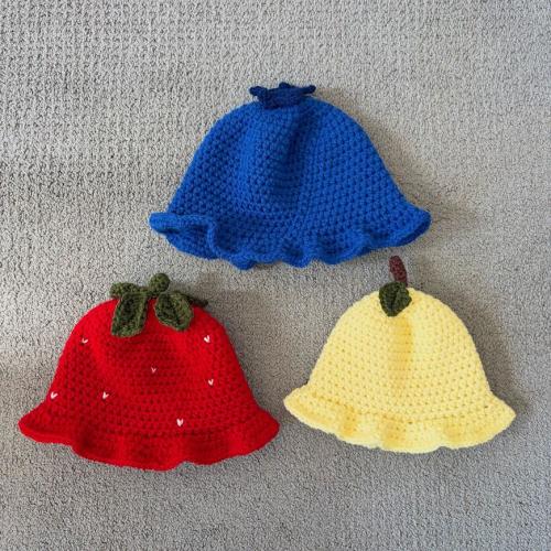 Baby/Kid Crochet Fruit Bucket Hat
