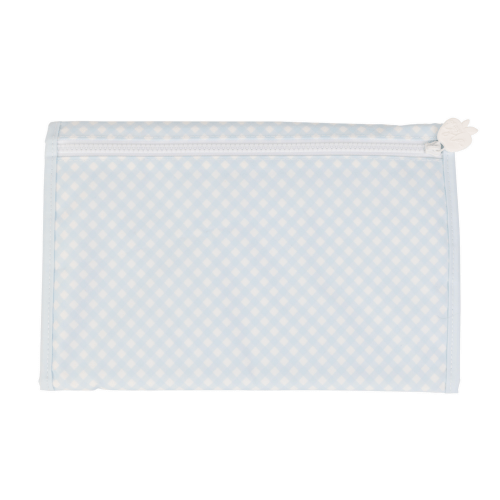 The Changing Pad in Blue Gingham