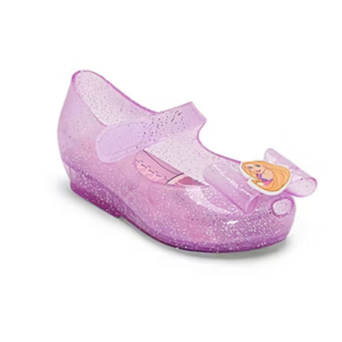 Disney Collection Girls Princess Rapunzel Mary Jane Shoes, Color: Lilac - JCPenney