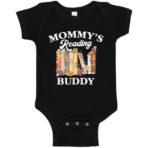 Mommy's Reading Buddy Baby One Piece Or Toddler T-Shirt for Reading Baby