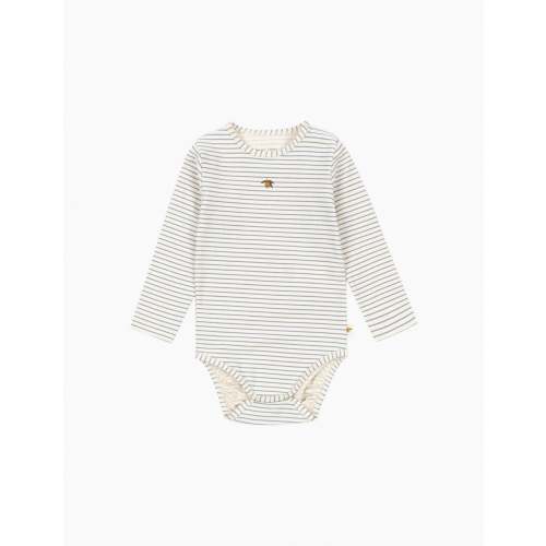 Basic LS Bodysuit in Stripe Bluie