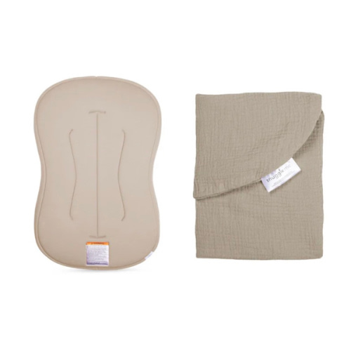 Lounger Curve + Muslin Cover Set | Birch