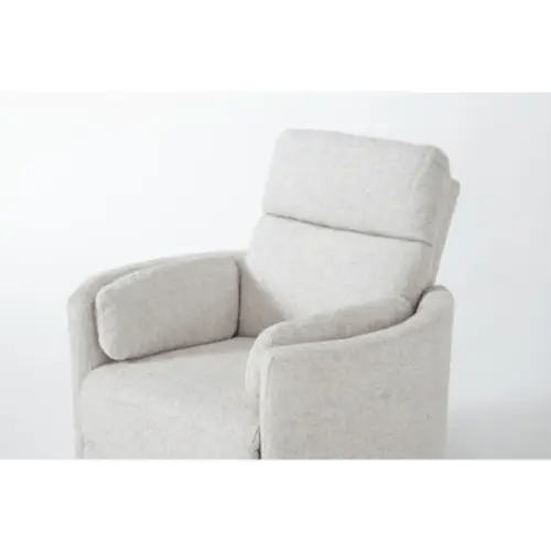Rayna Quartz Nursery 40" Power Swivel Glider Recliner | Rocker | USB | Living Spaces