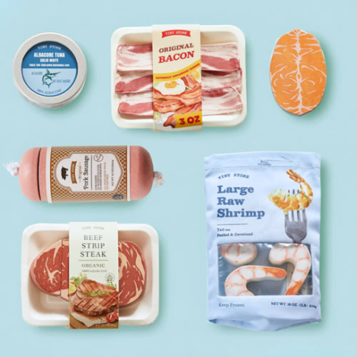 Tiny Land® Organic Meat & Seafood Pack