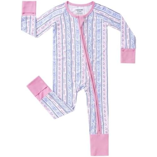 pureborn Baby Sleeper Viscose from Bamboo Zipper Footies 0-24 Months